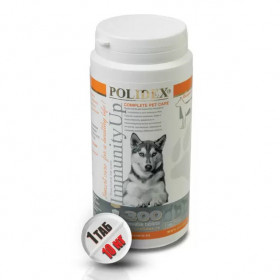 Polidex Кормовая добавка Иммунити Ап для собак, 300 табл.