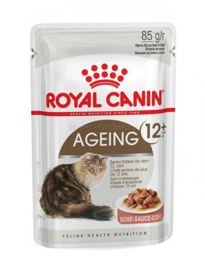 Корм для кошек Royal Canin Ageing 12+ соус, 85 г