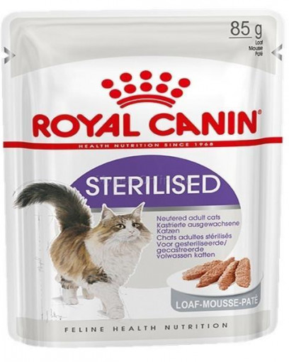 Корм для кошек Royal Canin Sterilised паштет, 85 г