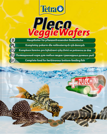 TETRA Pleco Полноценный корм для растительноядных донных рыб