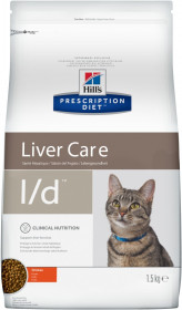 Hill's Prescription Diet L/D Liver Care сухой корм для кошек, при заболеваниях печени