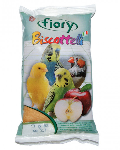 FIORY Biscottelli Бисквиты для птиц с яблоком 35г 