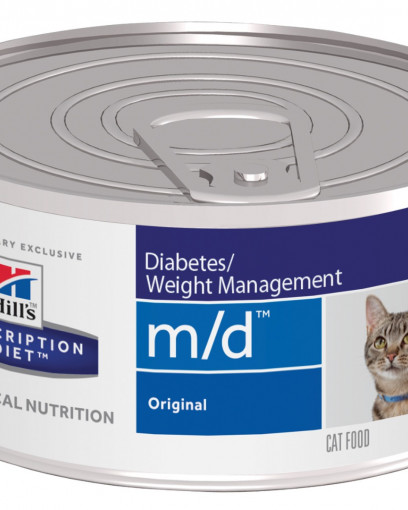 Hill's Prescription Diet M/D Diabetes влажный корм для кошек при сахарном диабете, 156г