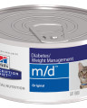 Hill's Prescription Diet M/D Diabetes влажный корм для кошек при сахарном диабете, 156г