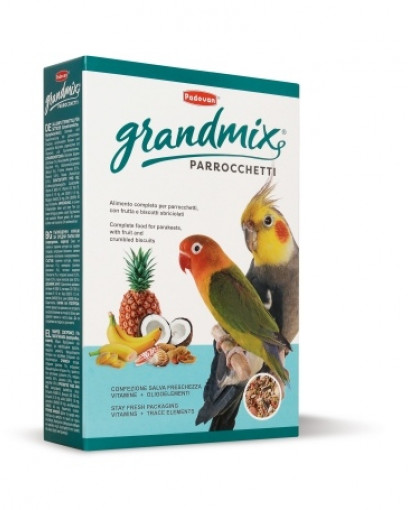 Padovan Parrocchetti GrandMix корм для средних попугаев