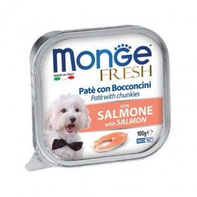 Monge Dog Fresh консервы для собак с лососем