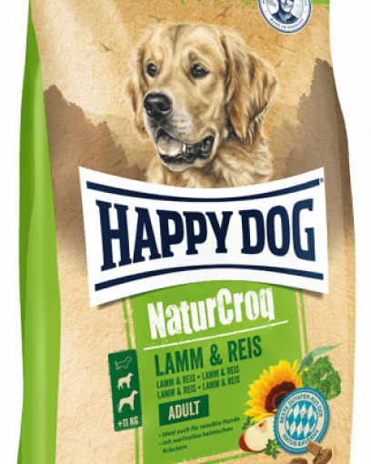 Happy Dog Natur Croq сухой корм для собак, с ягненком и рисом