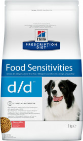 Hill's Prescription Diet D/D Food Sensitivities сухой корм для собак лосось и рис