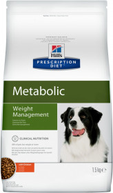 Hill's Prescription Diet Metabolic сухой корм для собак, снижение и контроль веса, с курицей