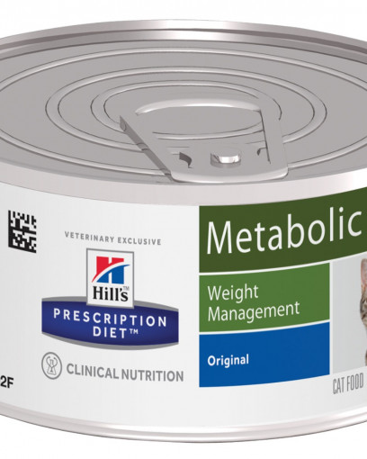 Hill's Prescription Diet Metabolic влажный корм для кошек, снижение и контроль веса, 156г