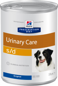 Hill's Prescription Diet S/D Urinary Care влажный корм для собак, профилактика МКБ, 370г