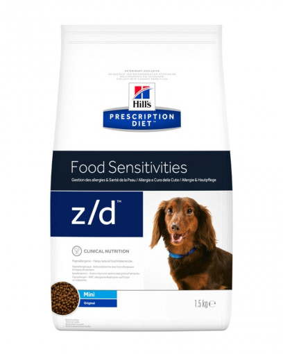 Hill's Prescription Diet Z/D Mini Food Sensitivities сухой корм для собак