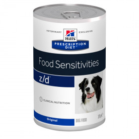 Hill's Prescription Diet Z/D Sensitivities влажный корм для собак при пищевой аллергии, 370г