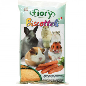FIORY Biscottelli Бисквиты для грызунов с морковью 35г