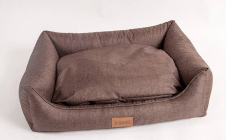 KATSU Лежак "Sofa Opi", шоколадный, большой размер 124х93х29см
