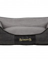 SCRUFFS Лежак "Windsor", серый, размер 50х40х14см