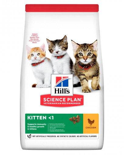 Hill's Science Plan сухой корм для котят с курицей