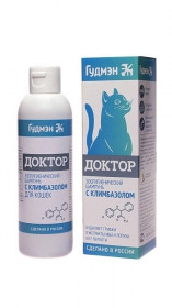 ДОКТОР шампунь для кошек с климбазолом, 200 мл