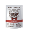 Best Dinner Exclusive Мусс сливочный  "Телятина" влажный корм  для кошек и котят с 1 месяца, 85 г, пауч