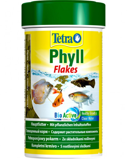 TETRA Phyll Основной корм для травоядный рыб