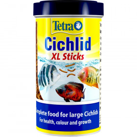 TETRA Cichlid XL  Sticks Основной корм для цихлид и других крупных рыб палочки крупные