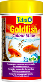 TETRA Goldfish Colour Sticks  Корм, усиливающий окраску, для золотых рыбок (палочки)