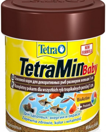 TETRA Min baby  Специальный корм для мальков (до 1см длиной)