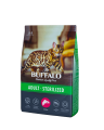 Mr.Buffalo сухой корм для взрослых стерилизованных и кастрированных котов и кошек с лососем 400 гр