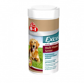 8in1 Excel Vitamin Senior Мультивитаминный комплекс для пожилых собак, 70 табл.