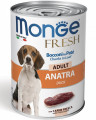 Monge Dog Fresh Chunks in Loaf консервы для собак мясной рулет из утки 400гр