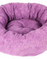 PRIDE Ватрушка "Велюр фиолет", размер 53х53х20см
