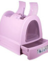 IMAC био-туалет для кошек ZUMA  40х56х42,5 см, пепельно-розовый